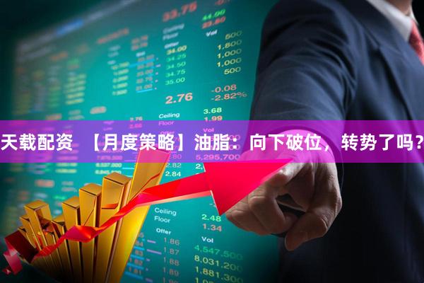 天载配资  【月度策略】油脂：向下破位，转势了吗？